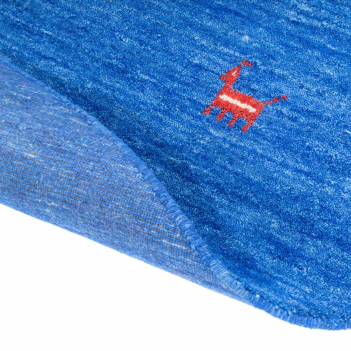 Tappeto Gabbeh - Softy rotondo  - 250 x 250 cm - blu