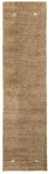 Tappeto corsia Tappeto Gabbeh - Indus - 200 x 80 cm - marrone