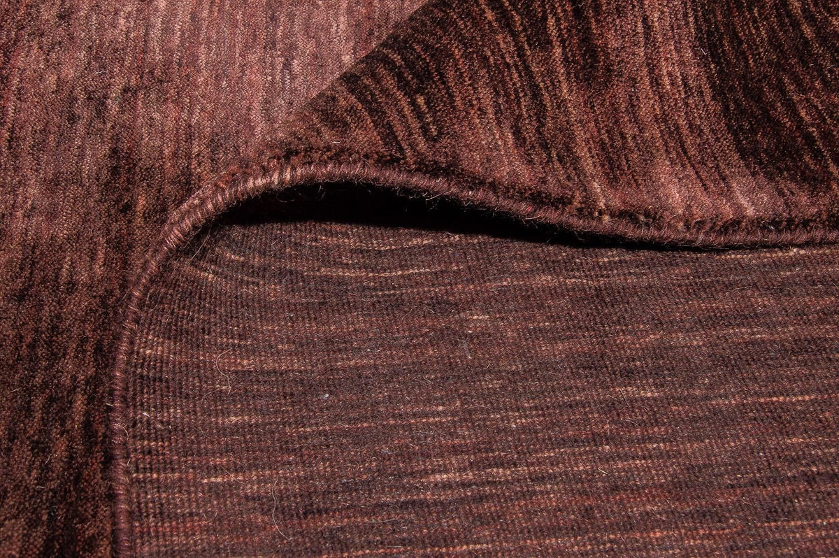 Tappeto corsia Tappeto di lana - 300 x 80 cm - cioccolato chiaro