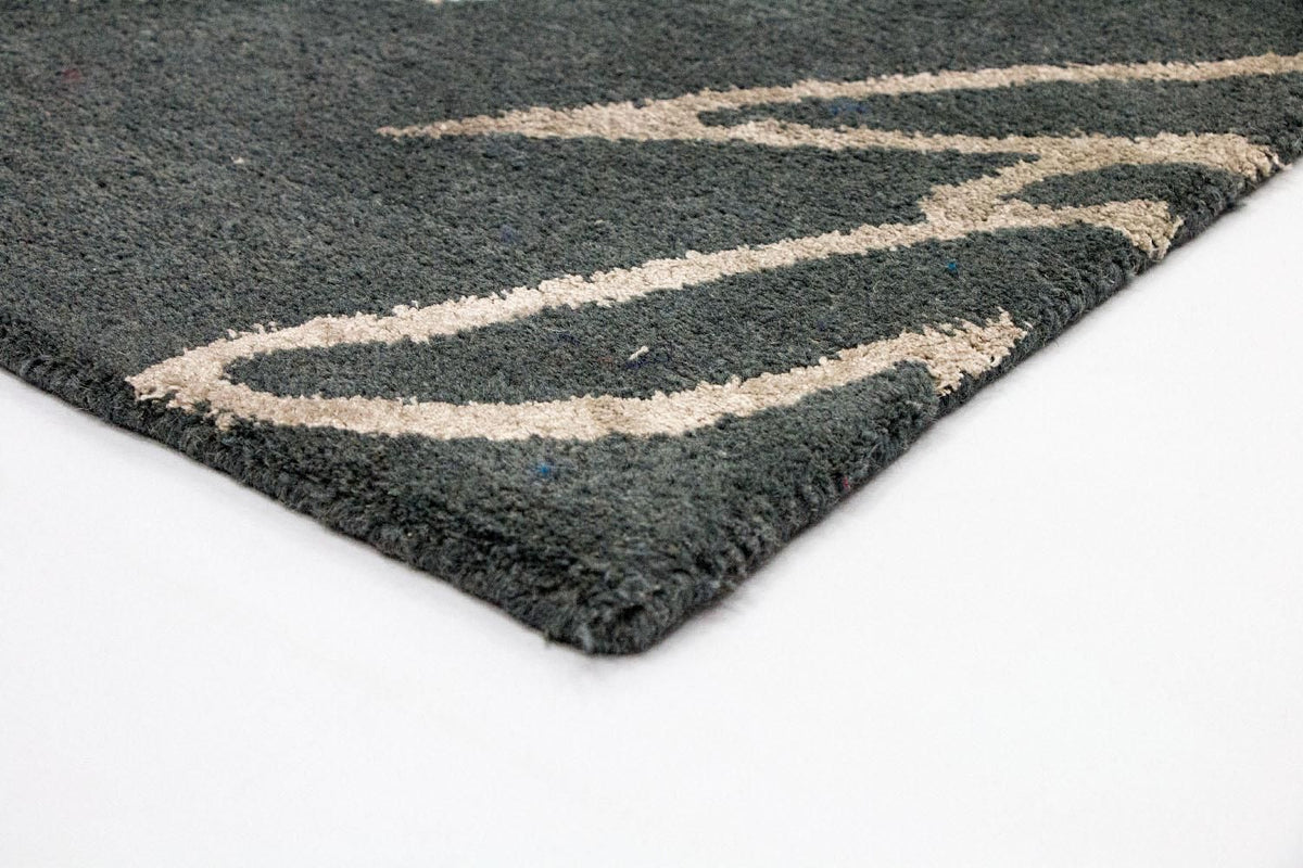 Tappeto di design - 180 x 121 cm - blu