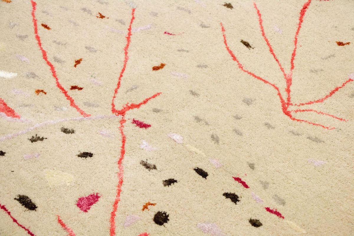Tappeto di design - 244 x 155 cm - beige