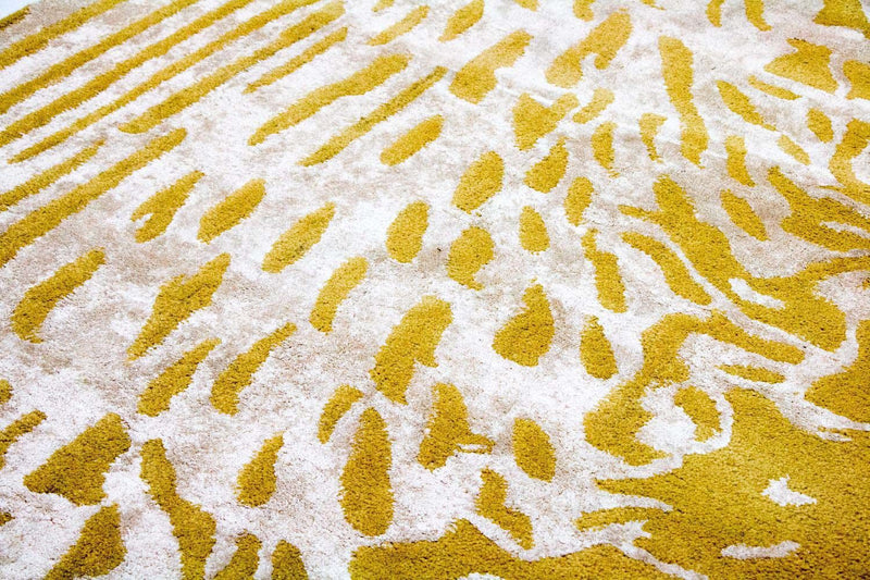 Tappeto di design - 242 x 154 cm - giallo senape