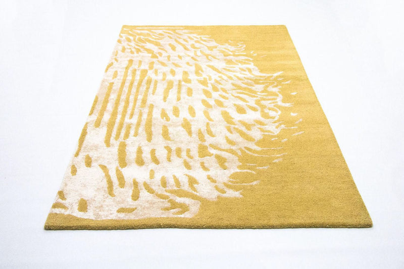 Tappeto di design - 242 x 154 cm - giallo senape