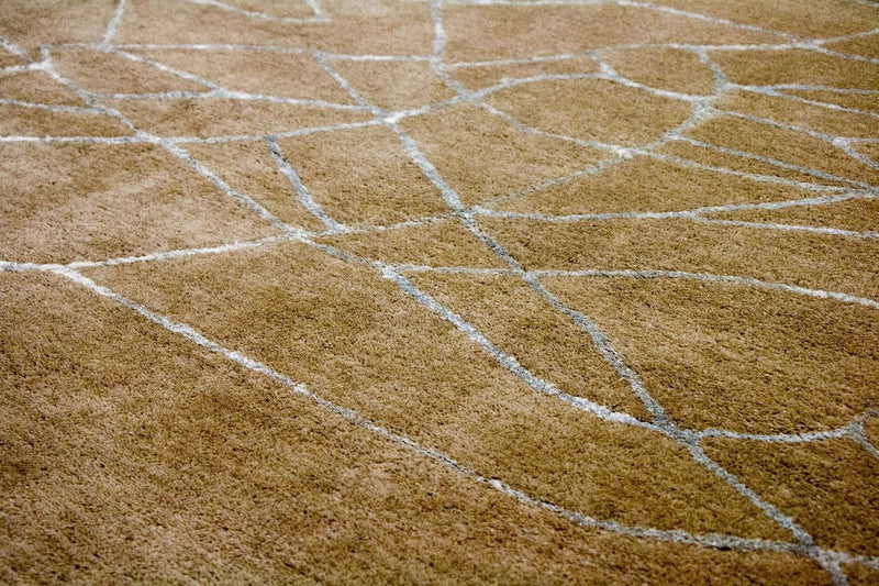 Tappeto di design - 243 x 150 cm - marrone
