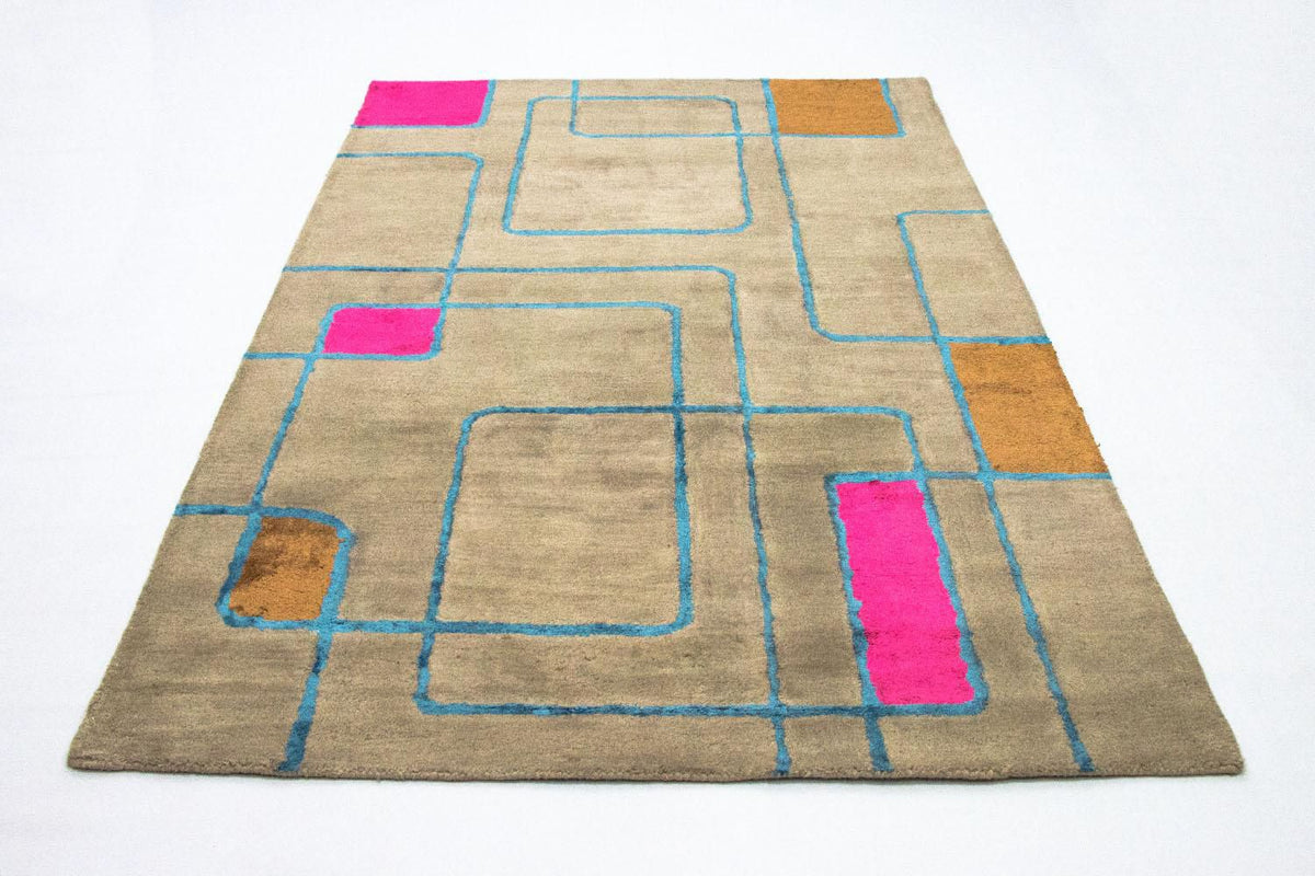 Tappeto di design - 239 x 152 cm - multicolore