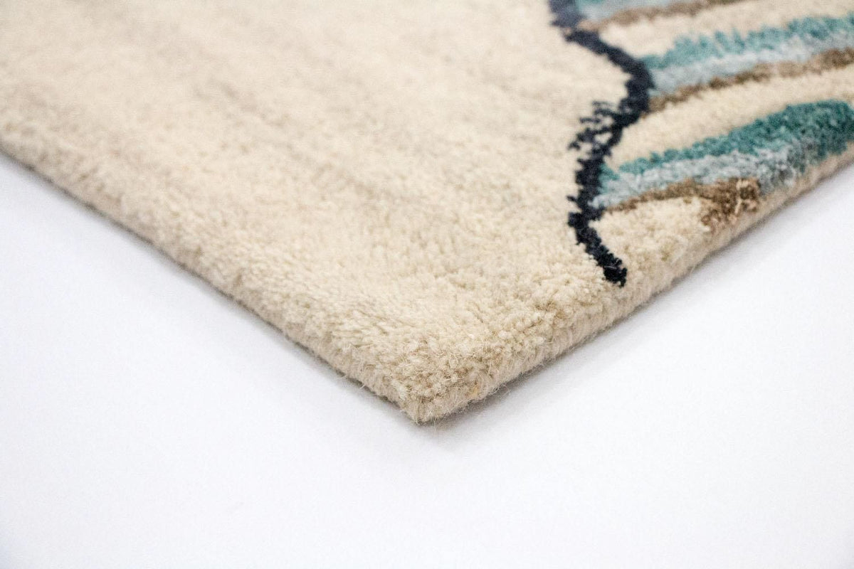 Tappeto di design - 243 x 153 cm - beige