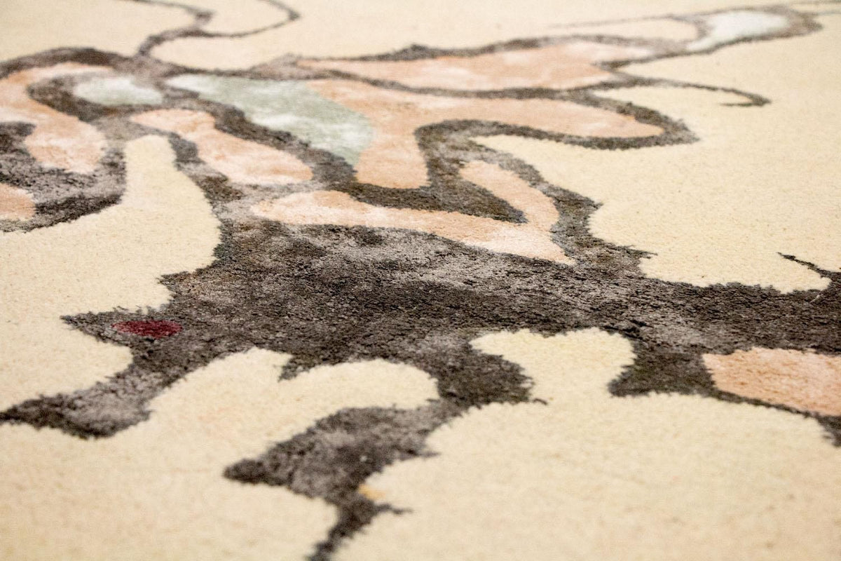 Tappeto di design - 240 x 149 cm - beige