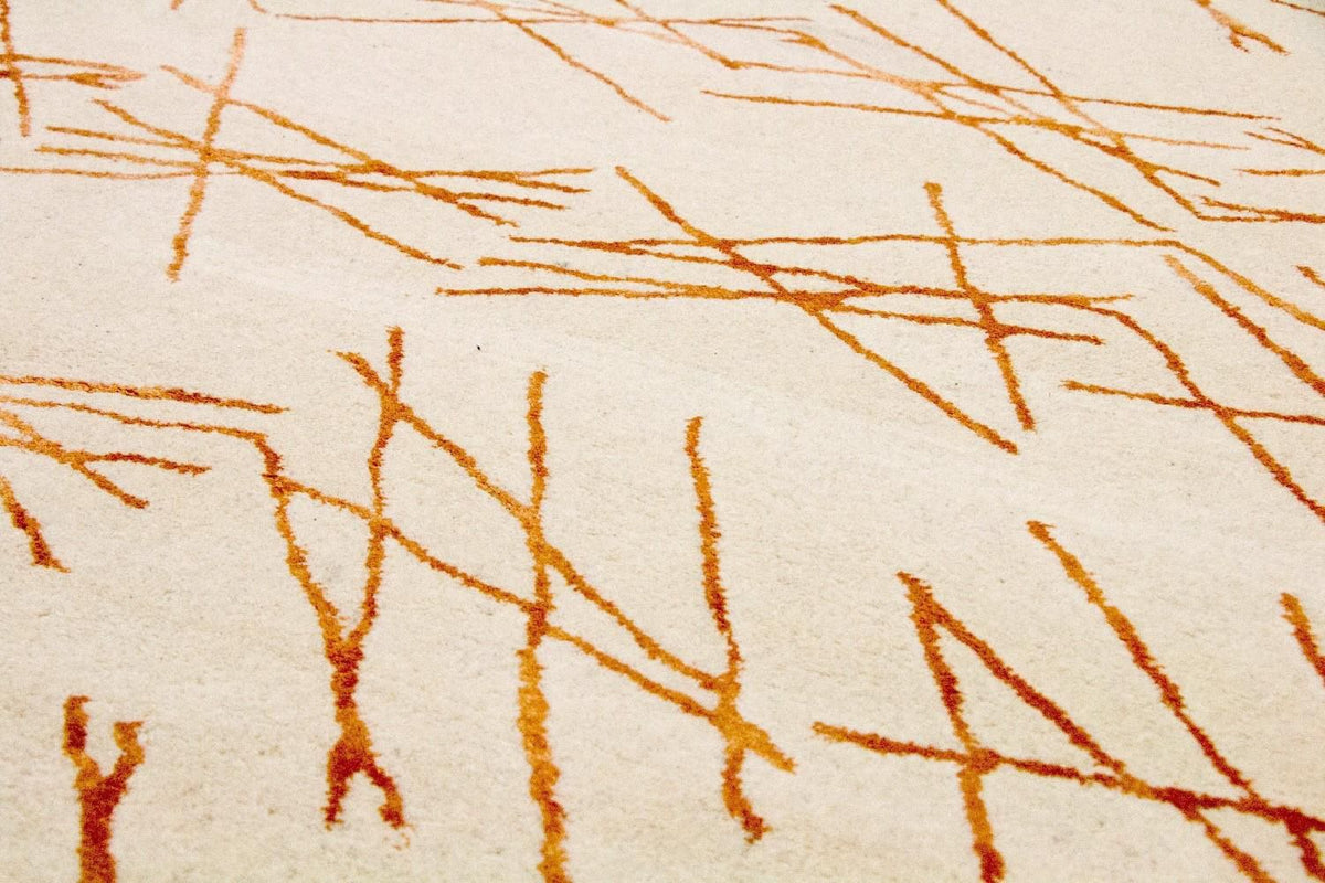 Tappeto di design - 199 x 137 cm - beige