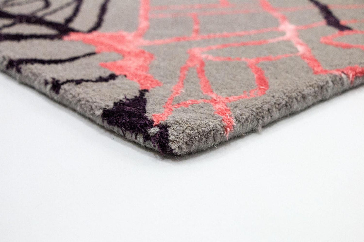 Tappeto di design - 241 x 151 cm - multicolore