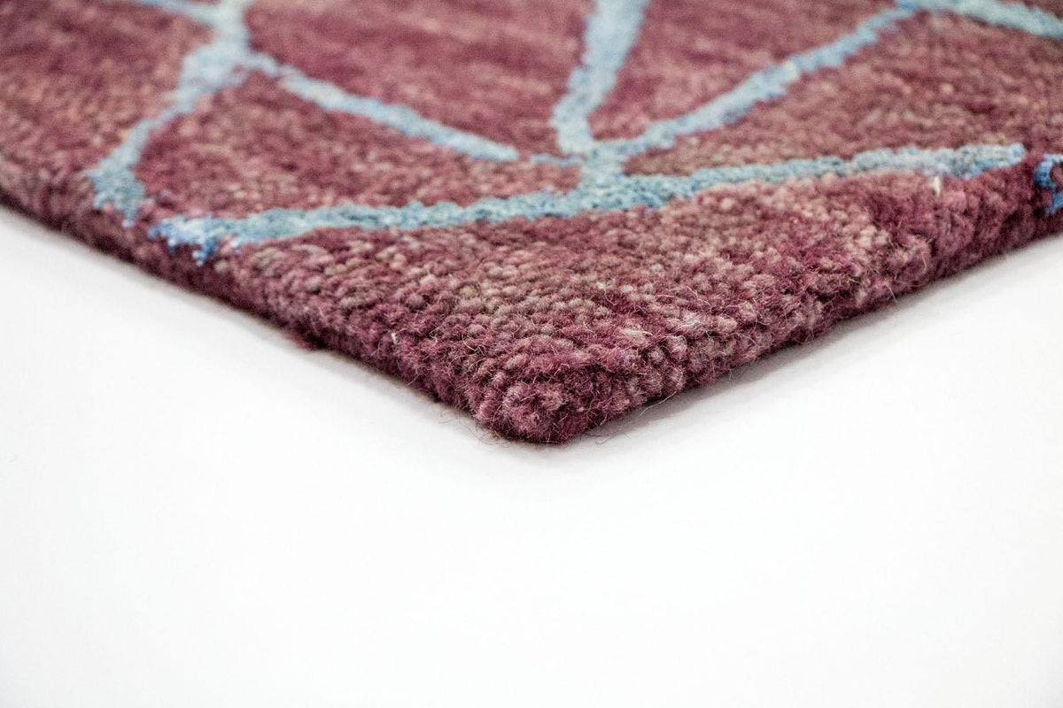 Tappeto di design - 245 x 153 cm - marrone