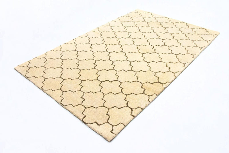 Tappeto di lana - 245 x 156 cm - beige