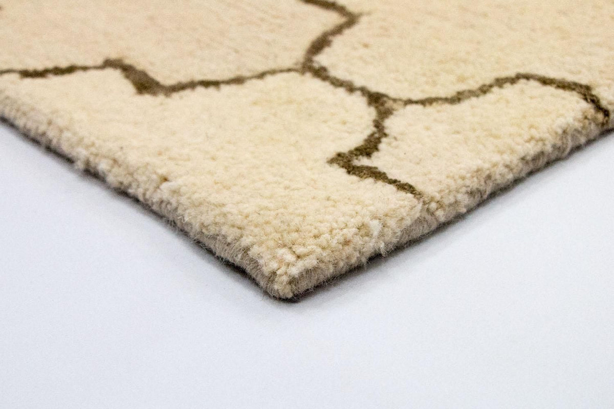 Tappeto di lana - 245 x 156 cm - beige