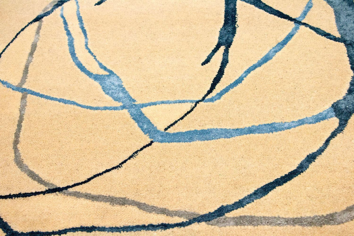 Tappeto di design - 241 x 154 cm - beige