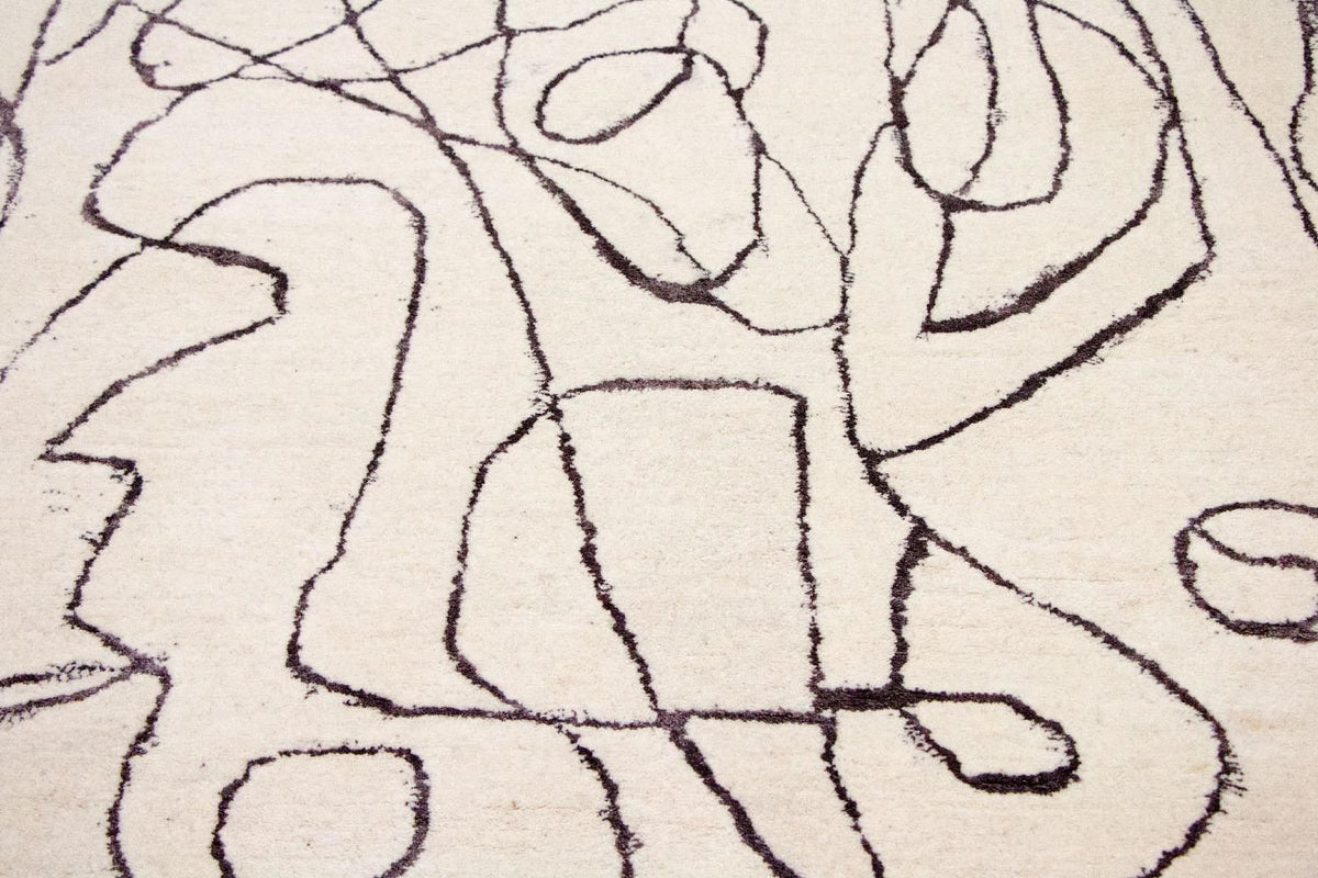Tappeto di design - 243 x 153 cm - beige