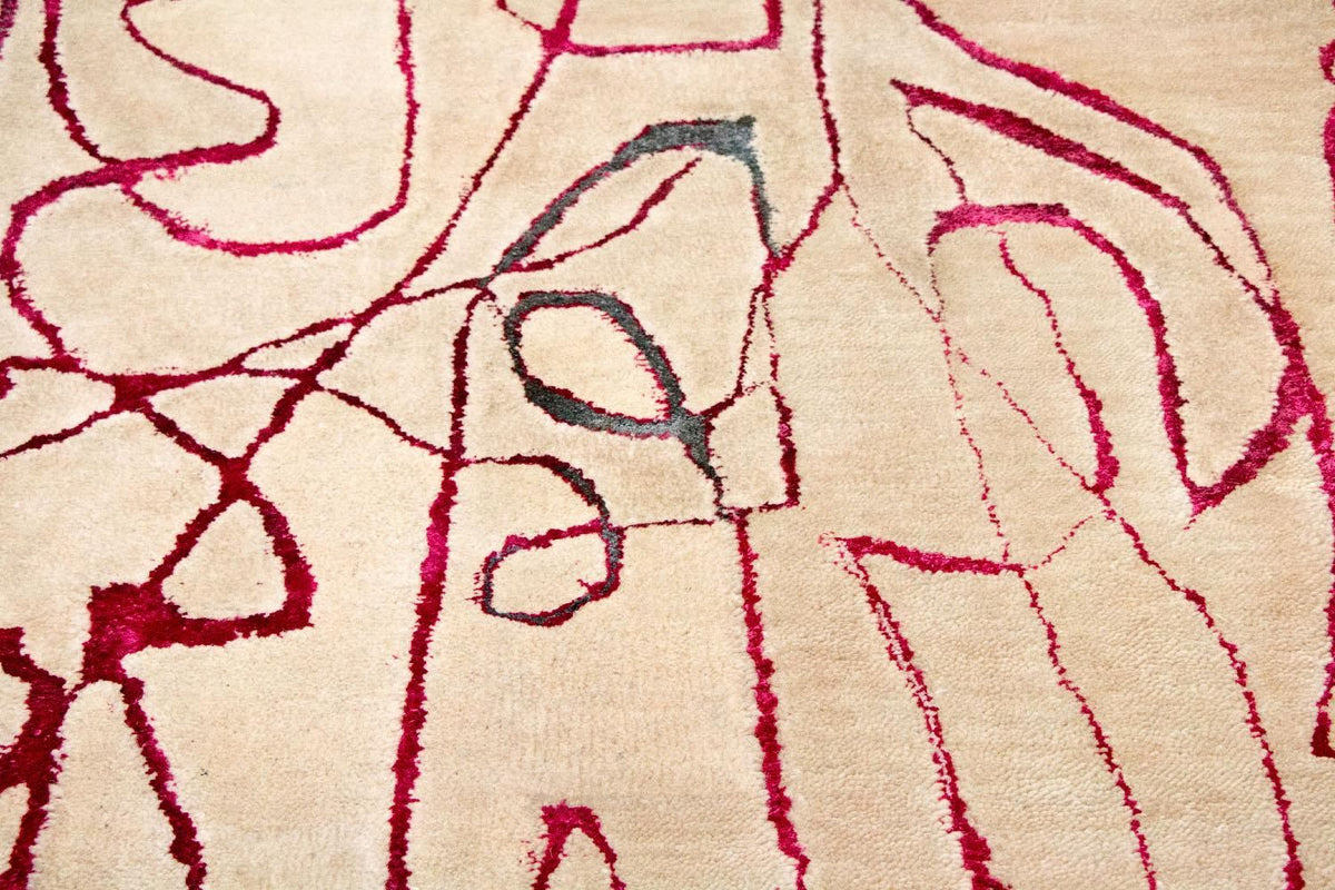 Tappeto di design - 241 x 152 cm - multicolore