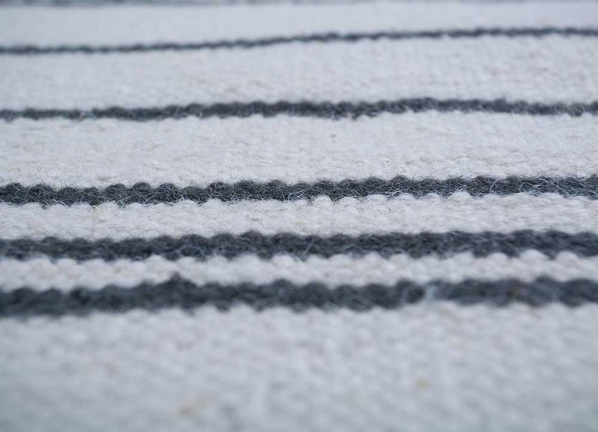 Tappeto di lana - 240 x 150 cm - grigio chiaro