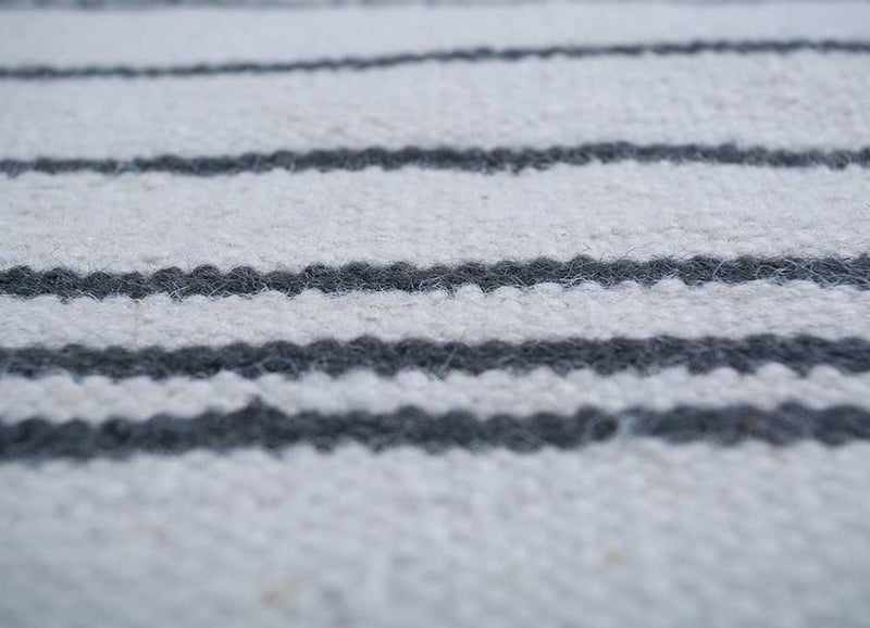 Tappeto di lana - 240 x 150 cm - grigio chiaro