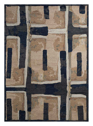 Tappeto di lana - 270 x 180 cm - oro