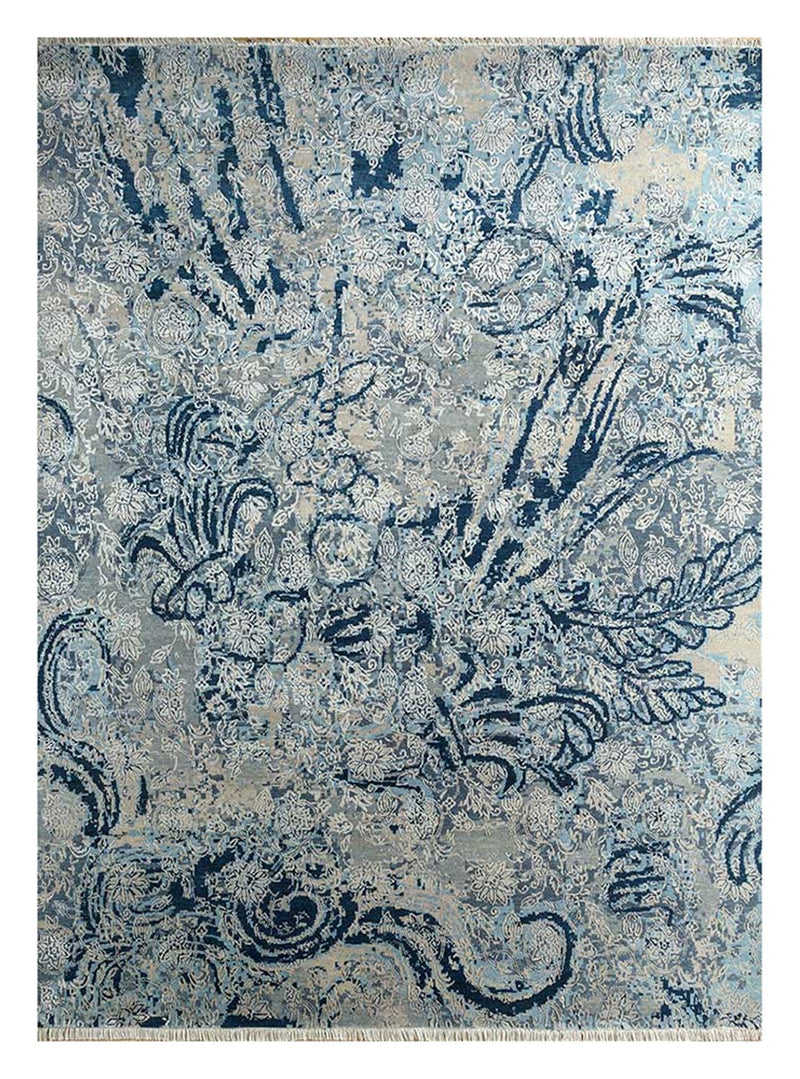 Tappeto di lana - 300 x 240 cm - blu