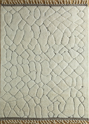 Tappeto di lana - 300 x 200 cm - crema