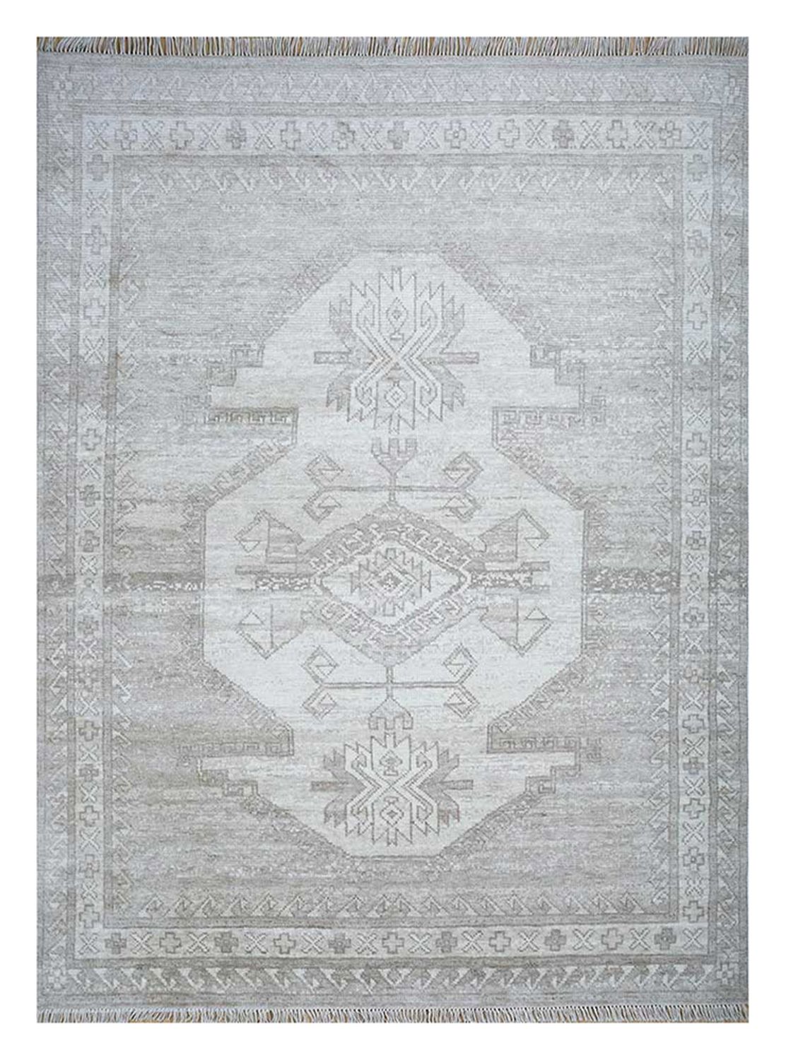 Tappeto di lana - 300 x 240 cm - grigio chiaro