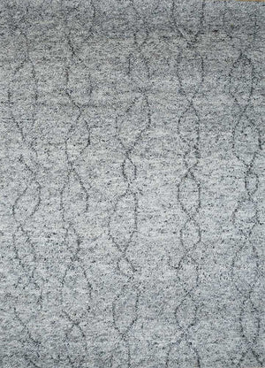 Tappeto di lana - 240 x 150 cm - grigio chiaro