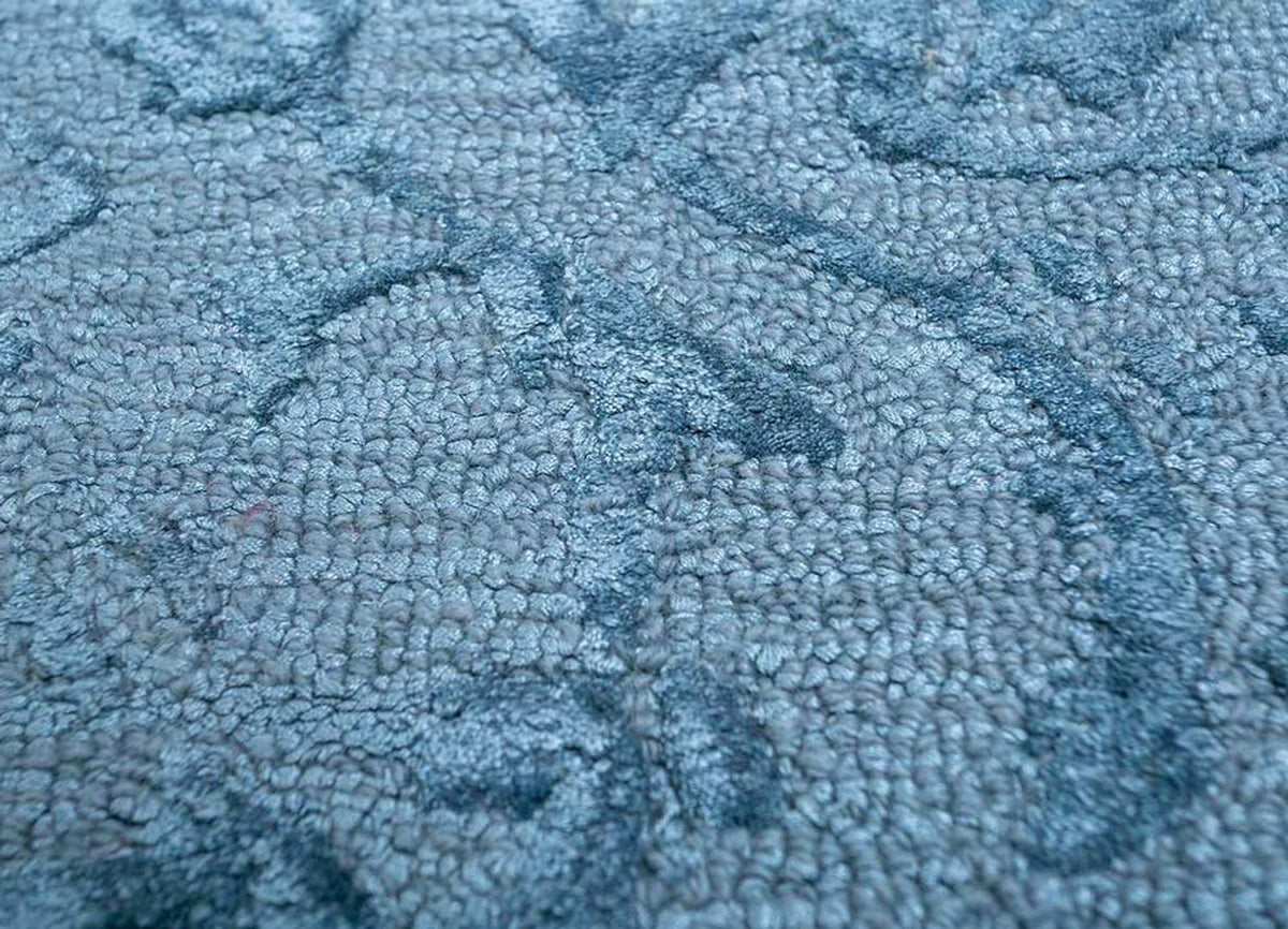 Tappeto di lana - 270 x 180 cm - blu