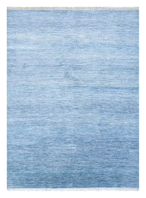 Tappeto di lana - 270 x 180 cm - blu mare