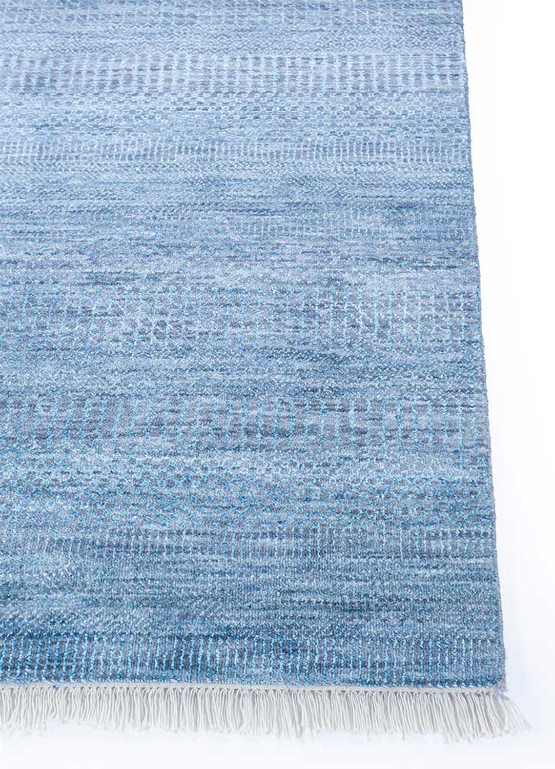 Tappeto di lana - 270 x 180 cm - blu mare