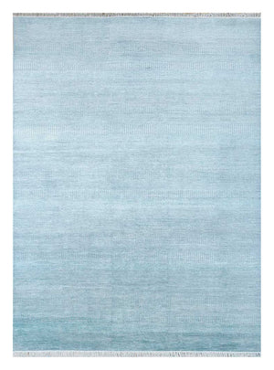 Tappeto di lana - 300 x 240 cm - blu chiaro