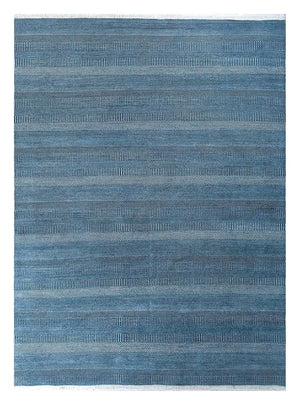 Tappeto di lana - 360 x 270 cm - blu scuro
