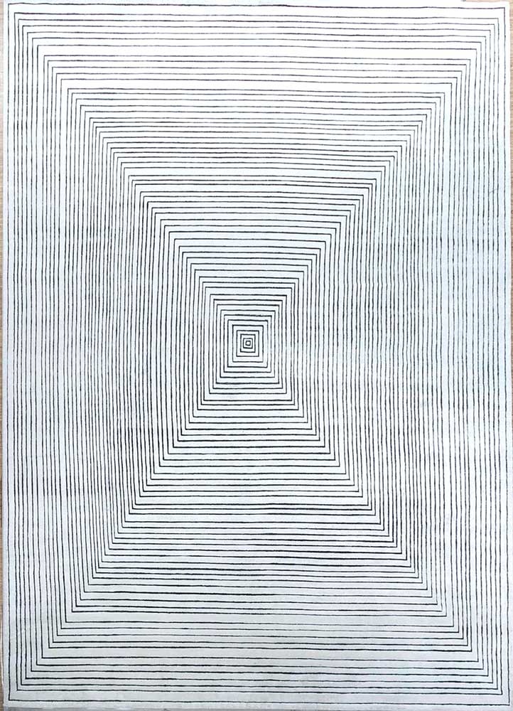 Tappeto in viscosa - 420 x 300 cm - crema
