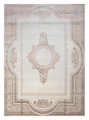Tappeto di lana - 270 x 180 cm - grigio chiaro