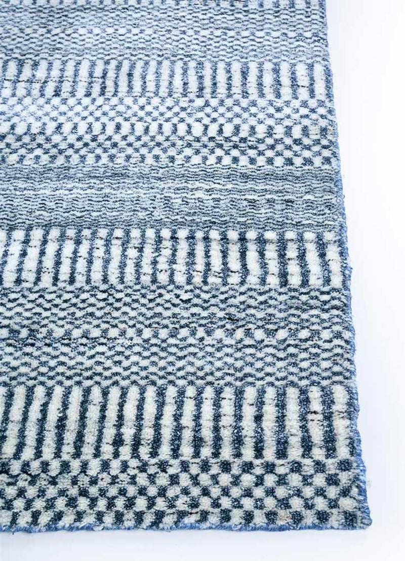 Tappeto di lana - 270 x 180 cm - blu