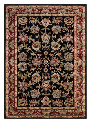 Tappeto di lana - 270 x 180 cm - blu scuro