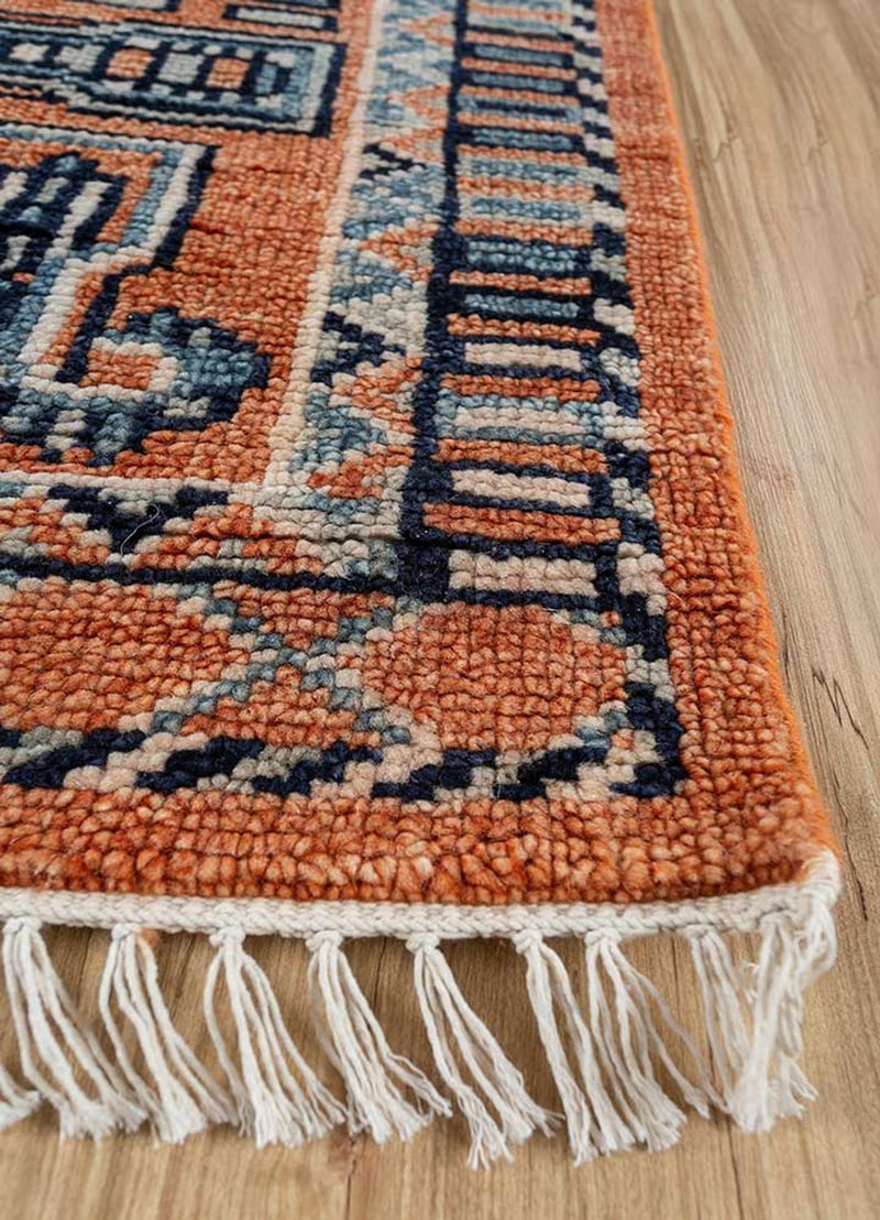 Tappeto di lana - 300 x 240 cm - rosso chiaro