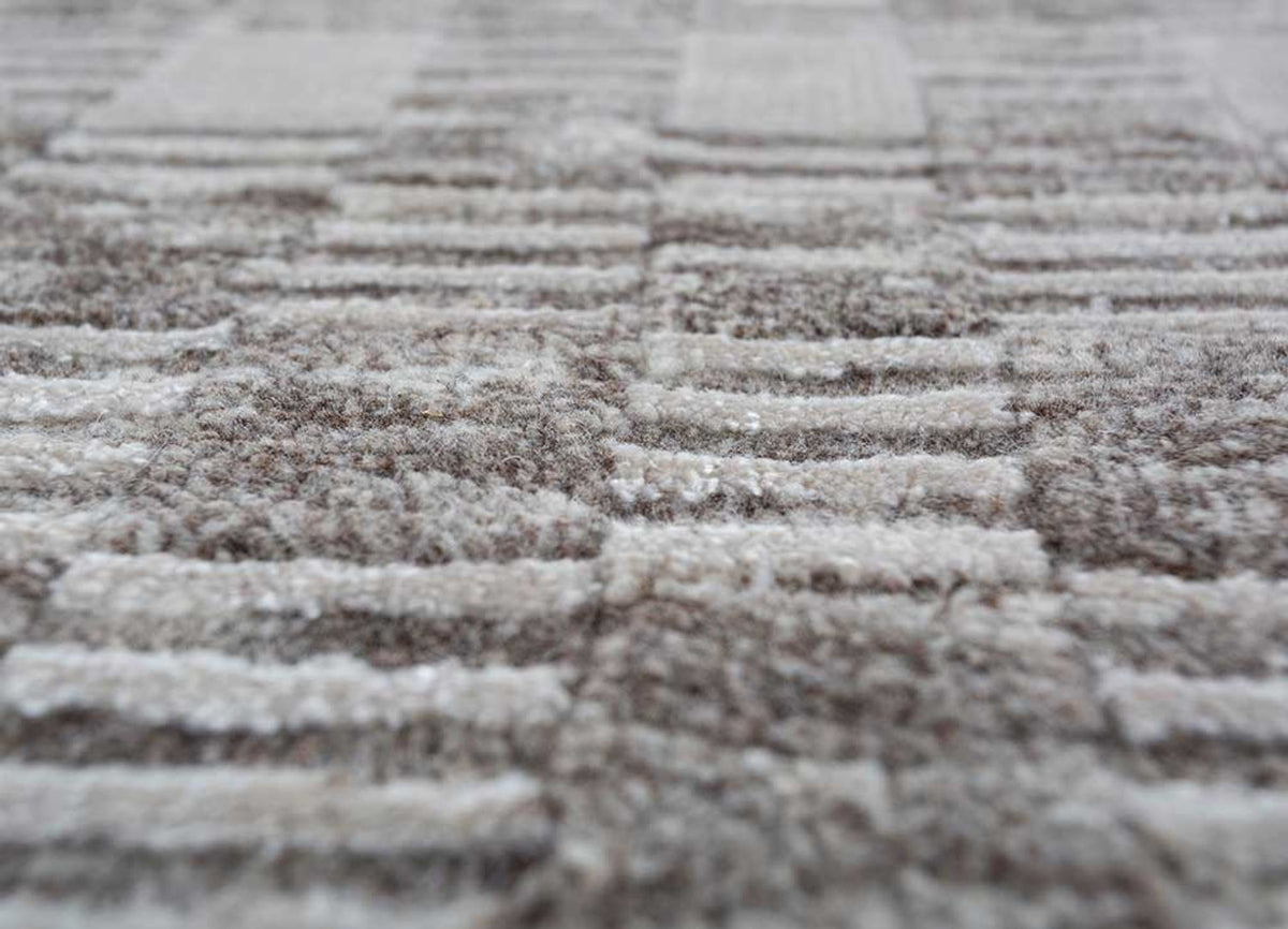 Tappeto di lana - 300 x 240 cm - taupe