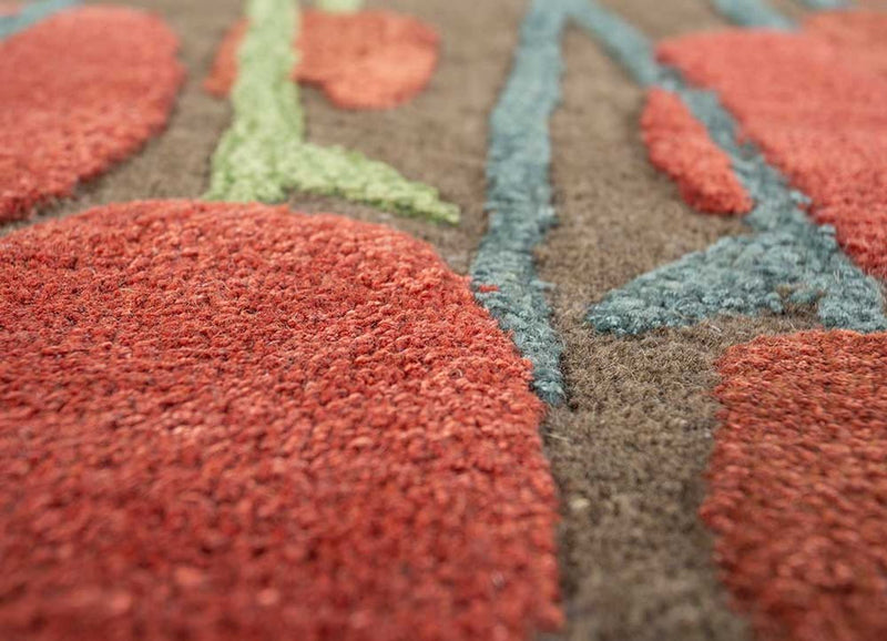 Tappeto di lana - 270 x 180 cm - beige