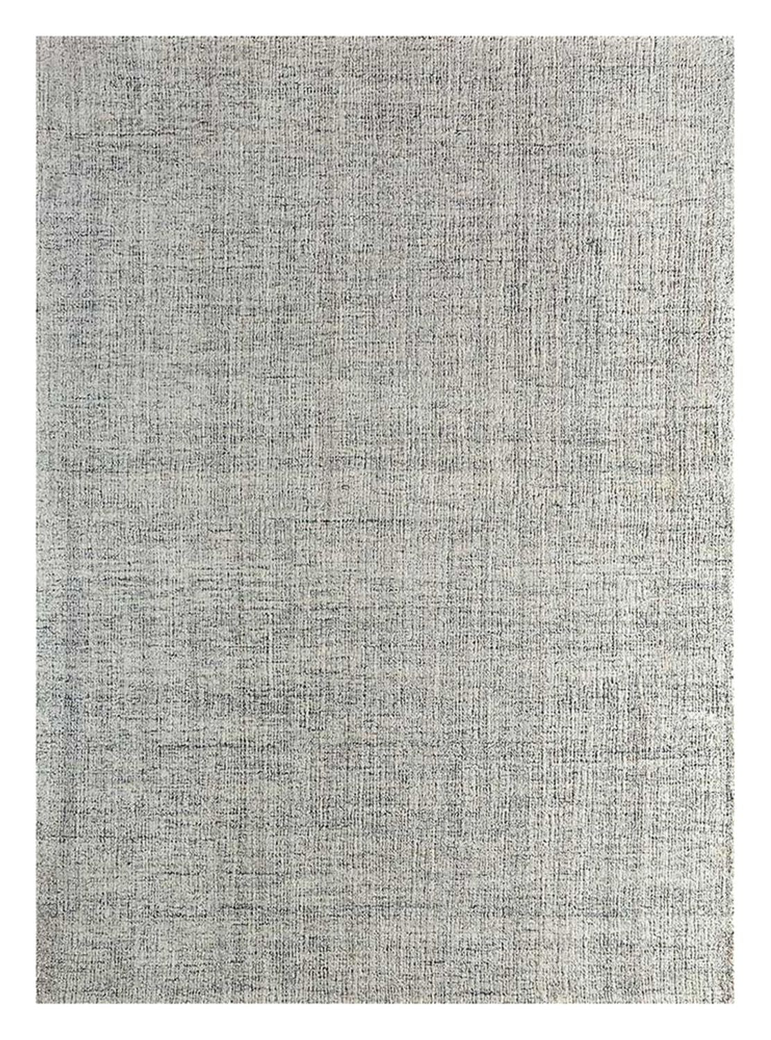 Tappeto di lana quadrato - 120 x 120 cm - grigio chiaro