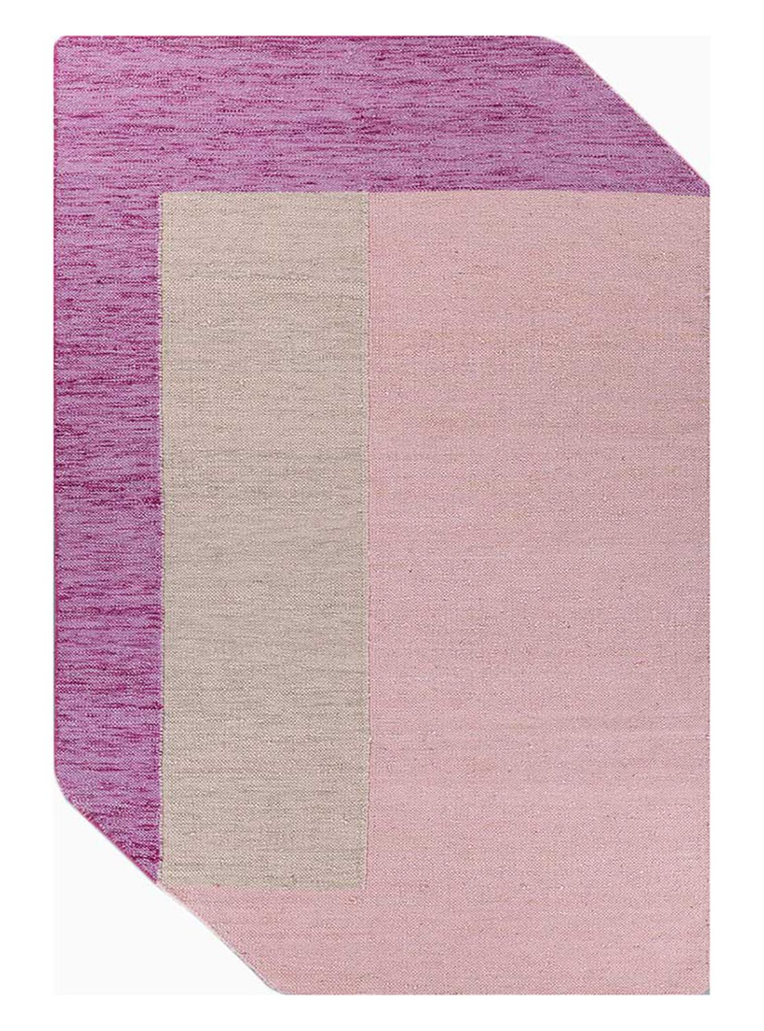 Tappeto di lana forma speciale - 270 x 180 cm - arancione
