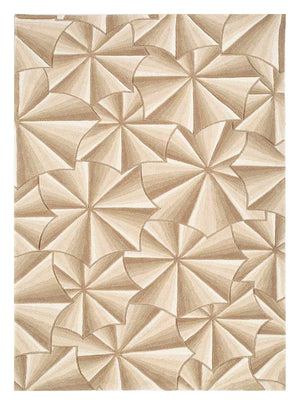 Tappeto di lana - 240 x 150 cm - oro