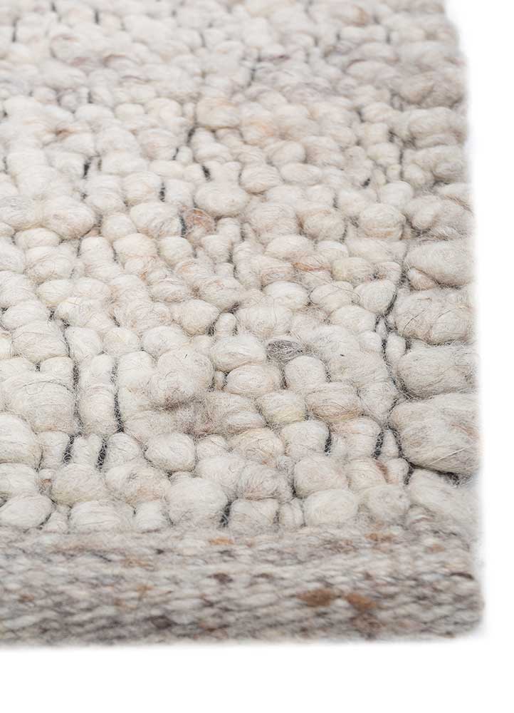 Tappeto di lana - 240 x 180 cm - crema