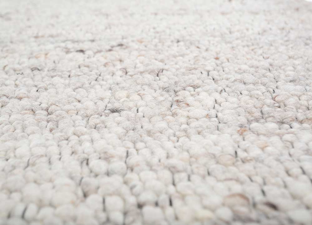 Tappeto di lana - 240 x 180 cm - crema