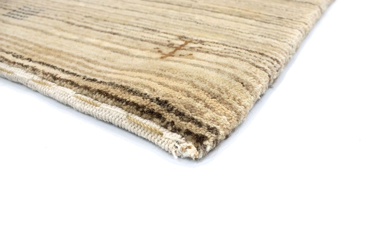 Tappeto di lana - 124 x 63 cm - naturale
