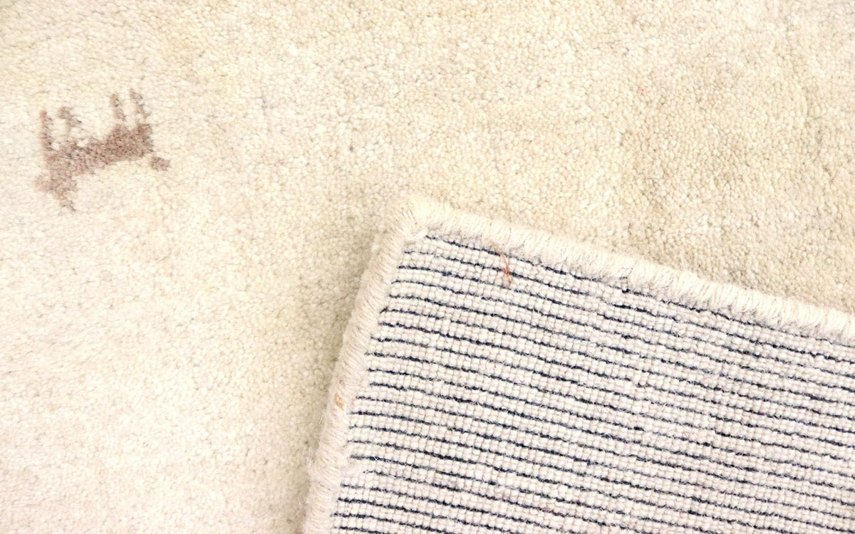 Tappeto di lana - 195 x 140 cm - beige