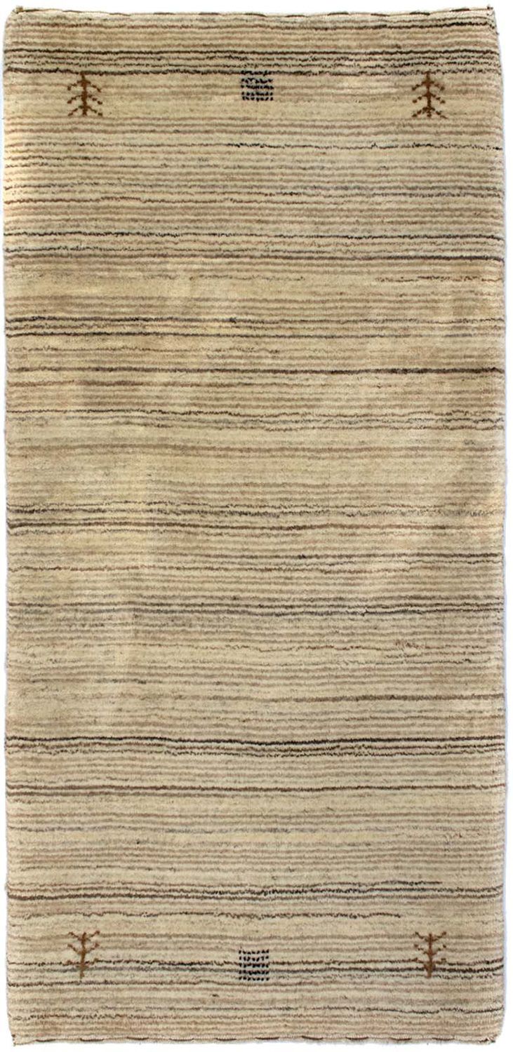 Tappeto di lana - 124 x 63 cm - naturale