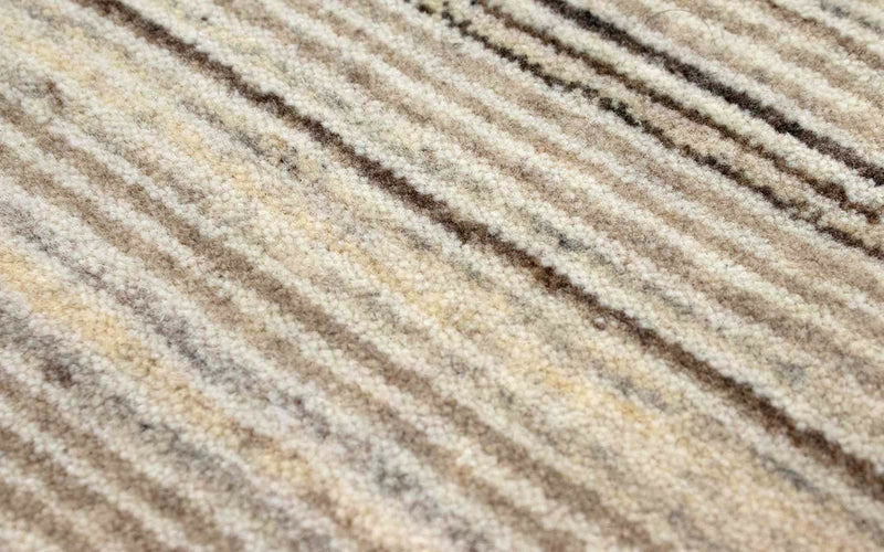 Tappeto di lana - 124 x 63 cm - naturale