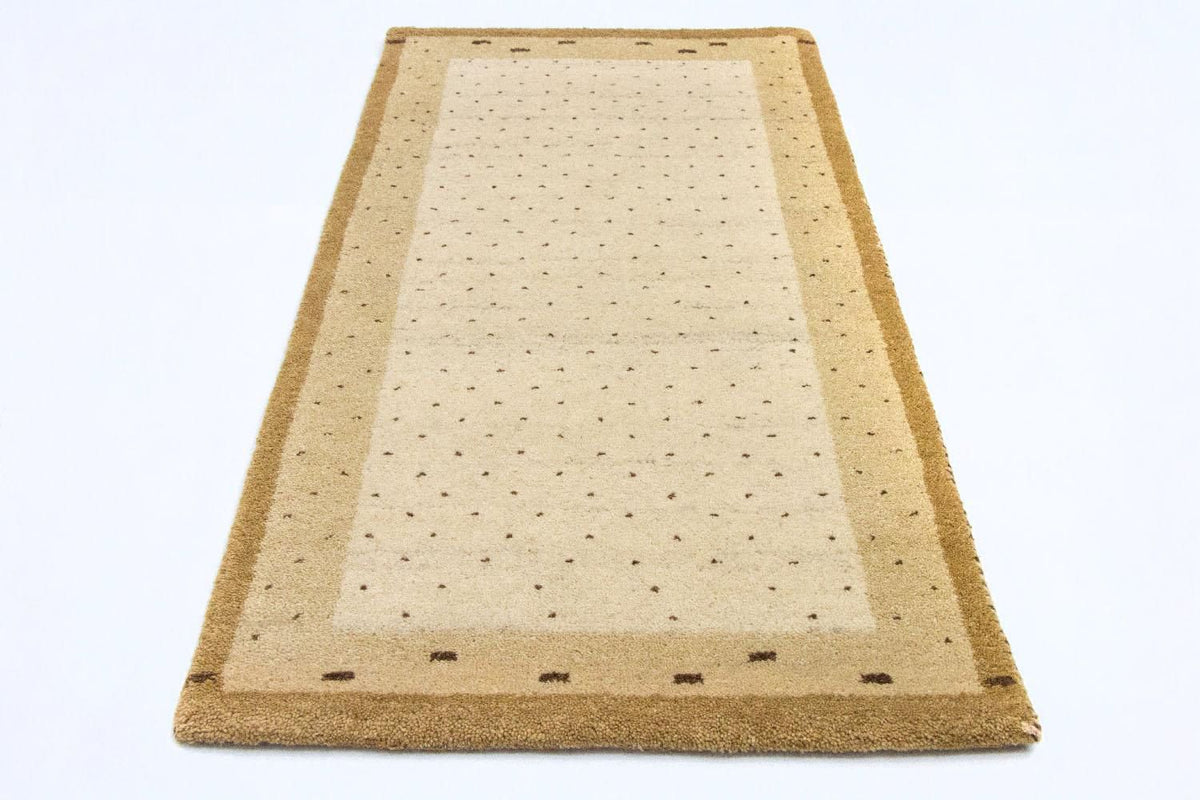 Tappeto Gabbeh - Indus - 136 x 72 cm - beige