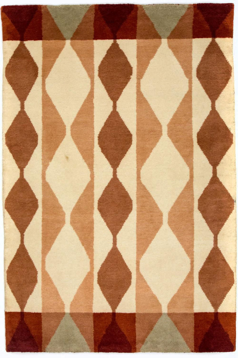 Tappeto Gabbeh - Indus - 182 x 119 cm - multicolore