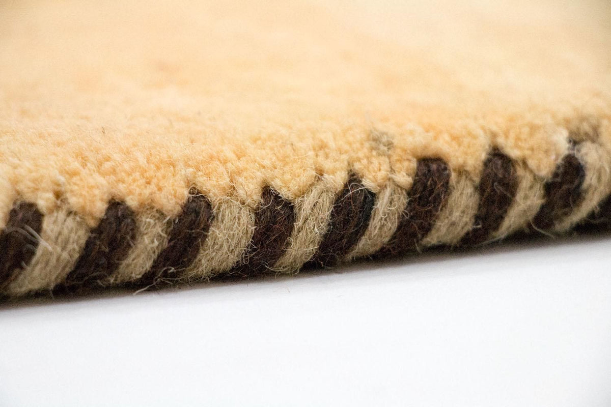 Tappeto Gabbeh - Indus - 193 x 121 cm - oro